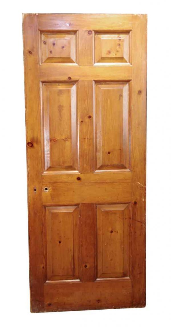 Standard Doors - Antique 6 Pane Wood Passage Door 78.75 x 32