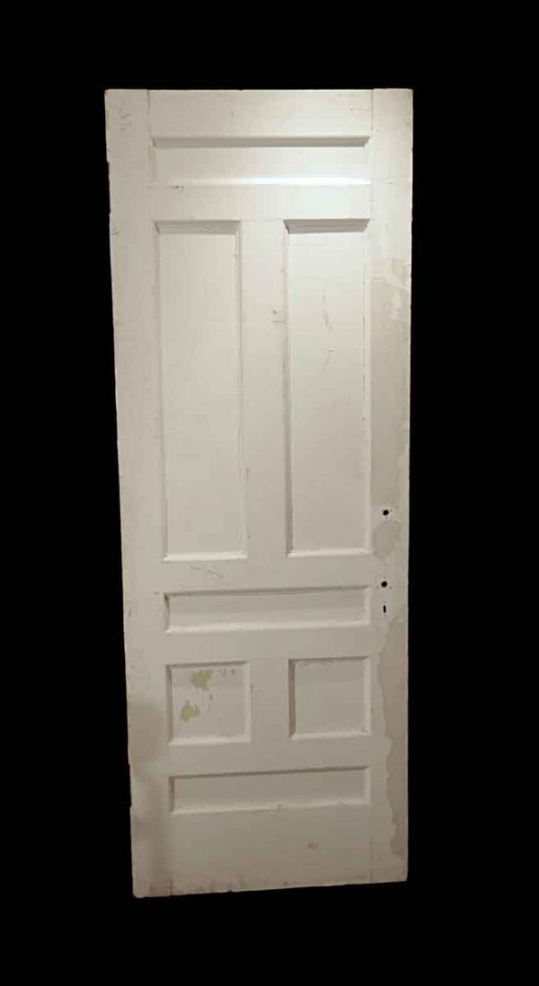 Standard Doors - Antique 7 Pane Wood White Passage Door 87 x 31.625