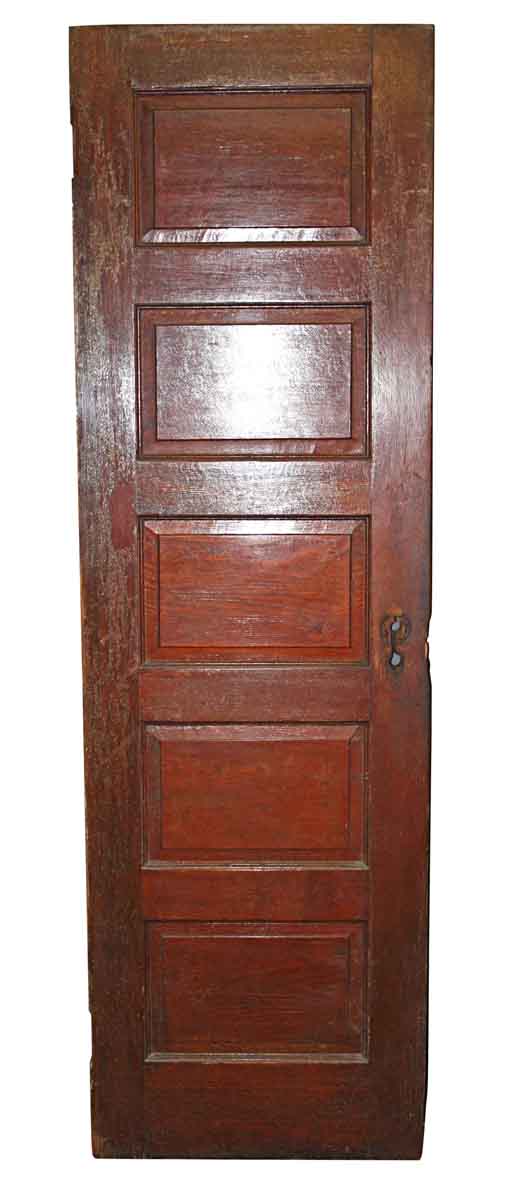 Standard Doors - Antique Mahogany 5 Pane Passage Door 78.5 x 24