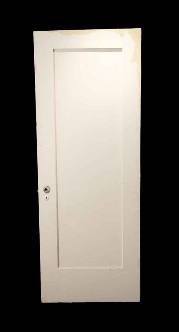 Standard Doors - Vintage 1 Pane White Wood Passage Door 78.75 x 29.75