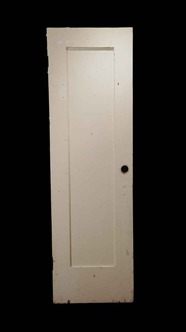 Standard Doors - Vintage 1 Pane White Wood Passage Door 79.375 x 23.875