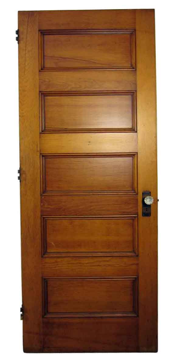 Standard Doors - Vintage 5 Pane Pine Passage Door 77.75 x 31.75