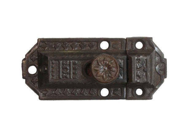 Cabinet & Furniture Latches - Aesthetic Cast Iron Antique 3.25 in. Cabinet Latch