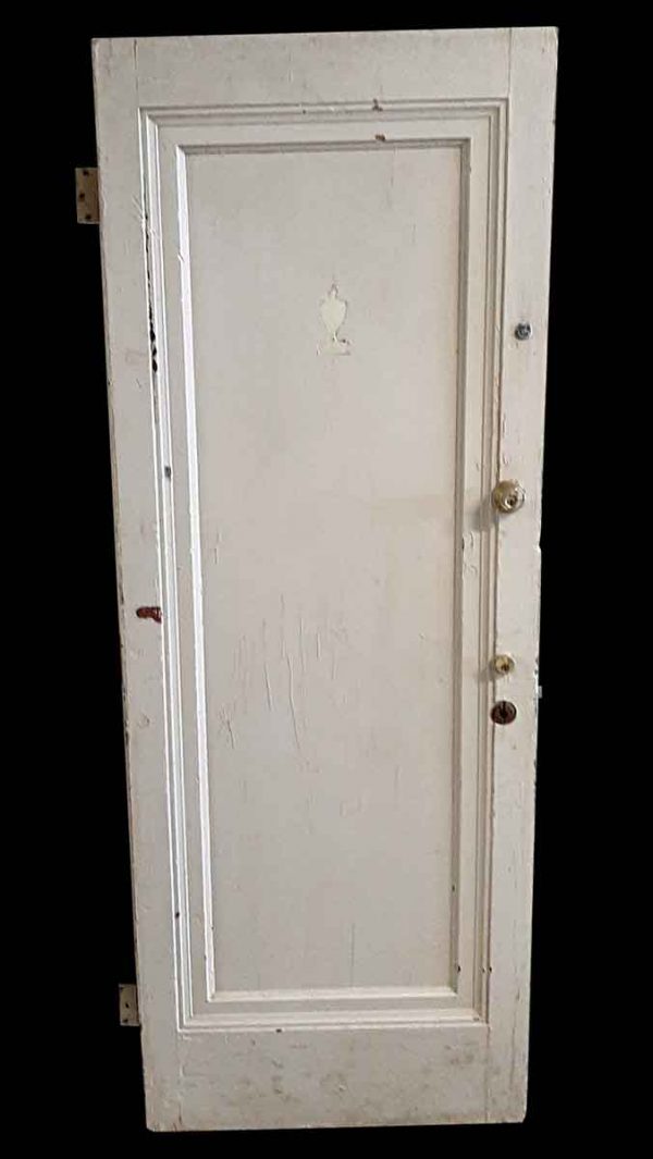 Commercial Doors - Antique 1 Pane Wood Apartment Door 79.25 x 29.5