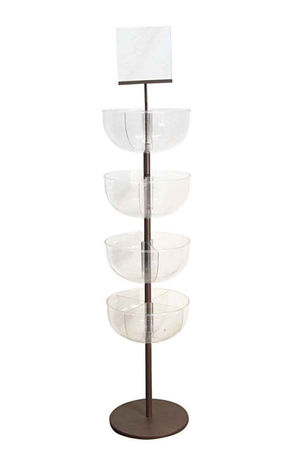 Commercial Furniture - Modern 4 Tier Merchandise Display Stand