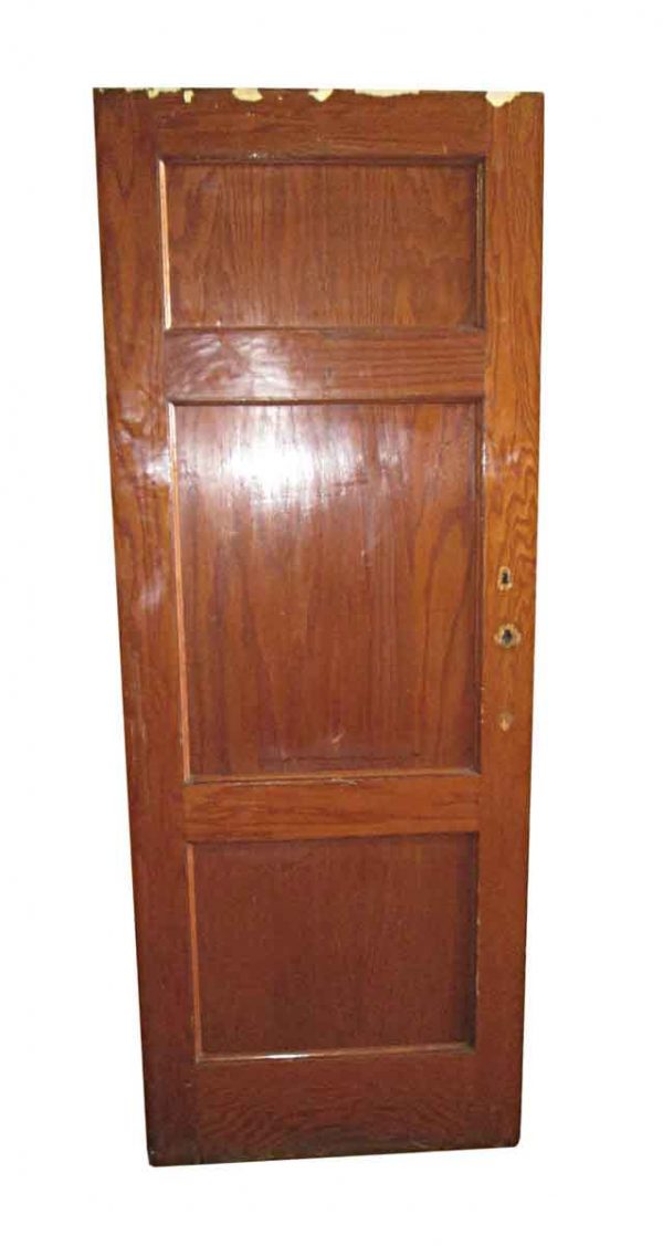 Standard Doors - Antique 3 Pane Oak Passage Door 83 x 32