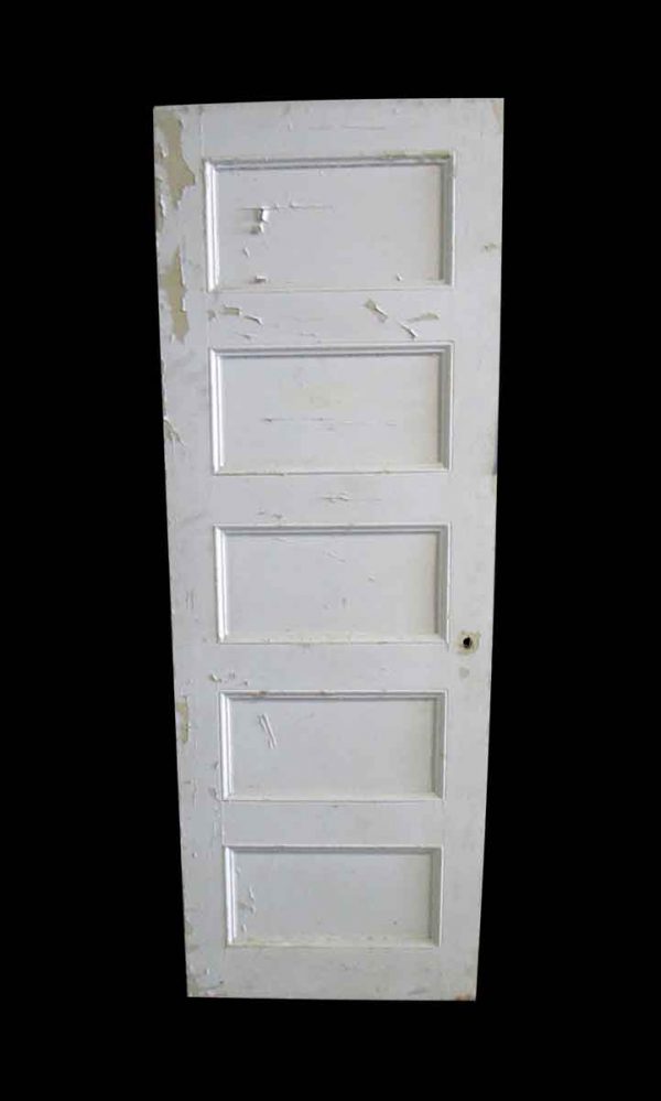Standard Doors - Antique 5 Pane Wood Passage Door 78 x 27.875