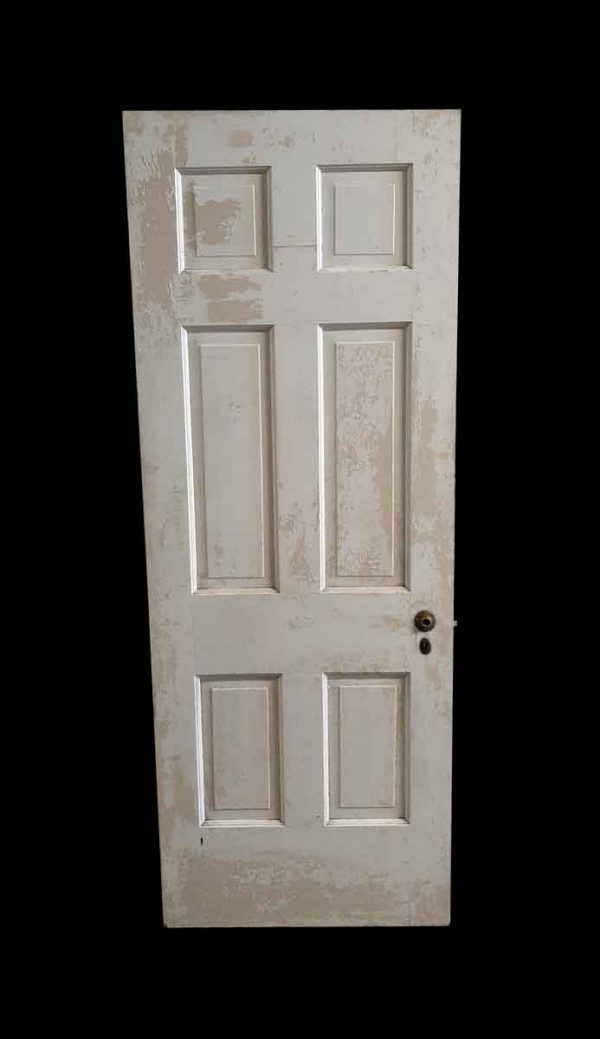 Standard Doors - Antique 6 Pane Wood Passage Door 79.25 x 29.875