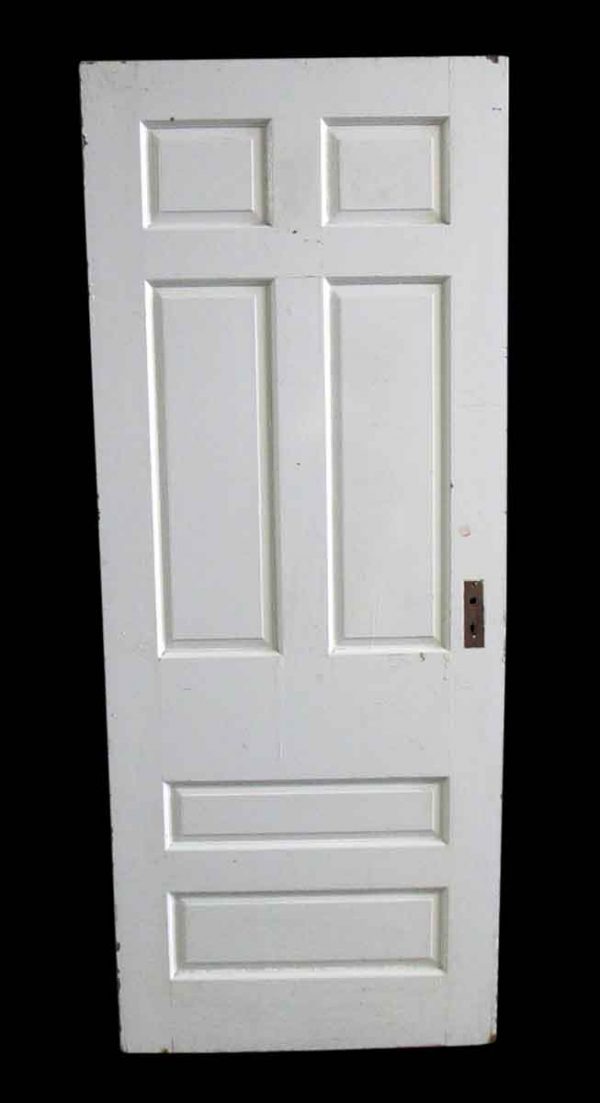 Standard Doors - Antique 6 Pane Wood Passage Door 79.5 x 31.75