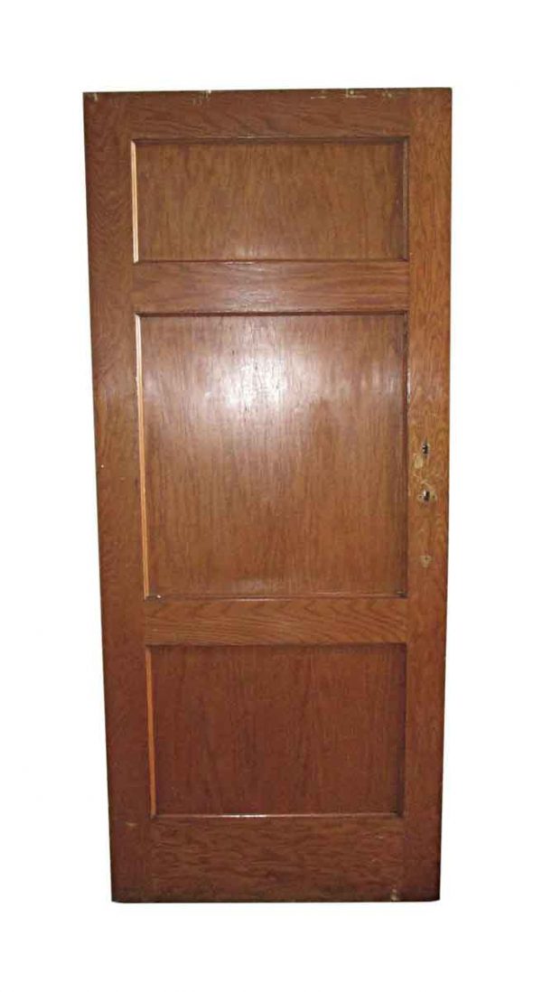 Standard Doors - Antique Cypress 3 Pane Passage Door 83.5 x 35.625