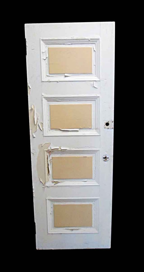 Standard Doors - Antique Lamb's Club 4 Pane Wood Passage Door 83 x 29.5