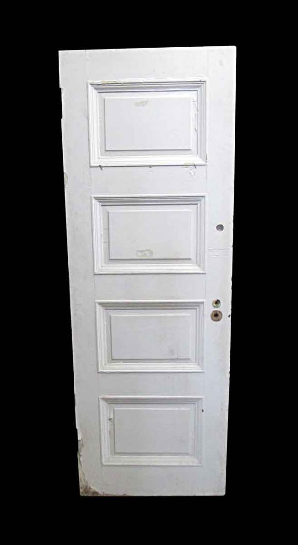 Standard Doors - Antique Lamb's Club 4 Pane Wood Privacy Door 83 x 29.75