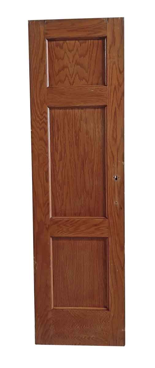 Standard Doors - Antique Oak 3 Pane Wood Passage Door 83.5 x 23.875