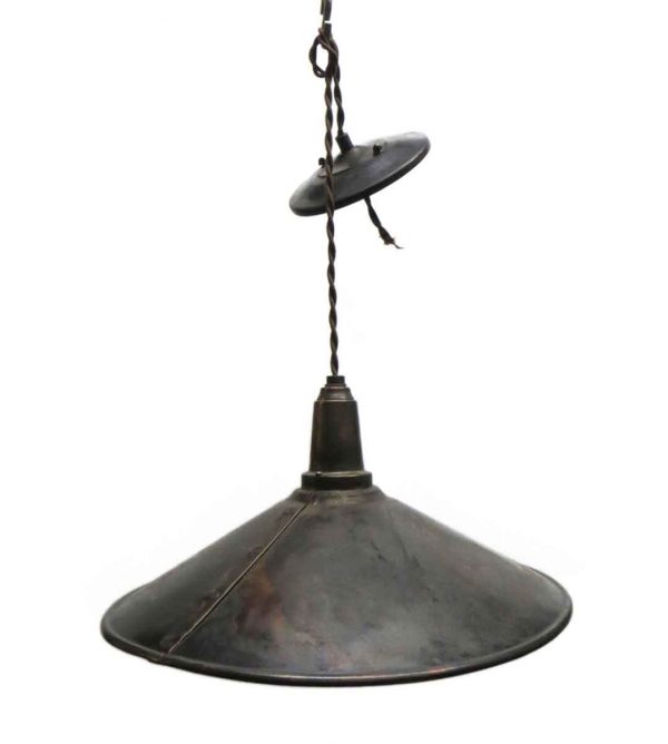 Down Lights - Industrial Copper Plated Steel Pendant Light