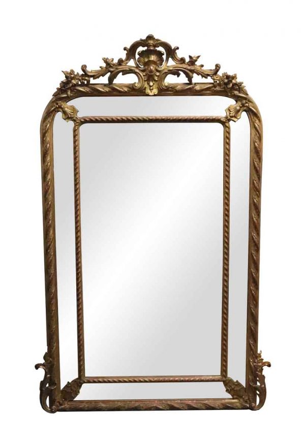 Overmantels & Mirrors - Antique French Wall Mirror
