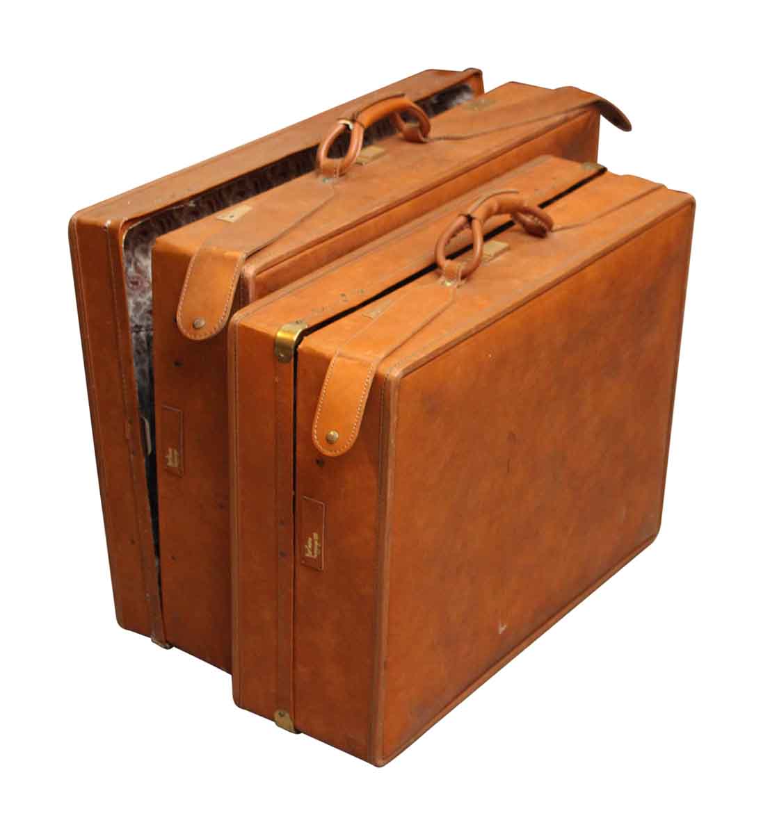 Vintage American Leather Briefcase by Hartmann, 1920 for sale at