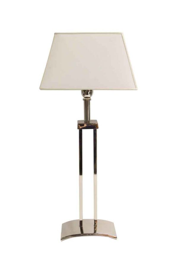 Table Lamps - Mid Century Modern Style Chrome Table Lamp