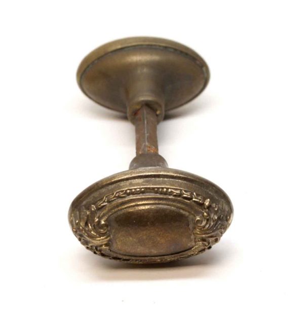 Door Knobs - Antique Sargent Toulson Brass French Door Knobs