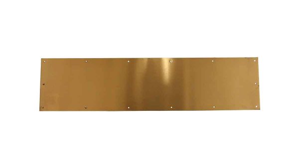 Door Pulls - Reclaimed Corbin Bronze 33 x 8 Door Kick Plate