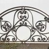 Railings & Posts - 19th Century Ornate Wrought Iron Arched Transom