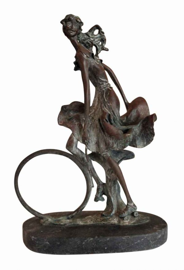 Statues & Sculptures - Bronze Woman Sculpture by Louis Icart