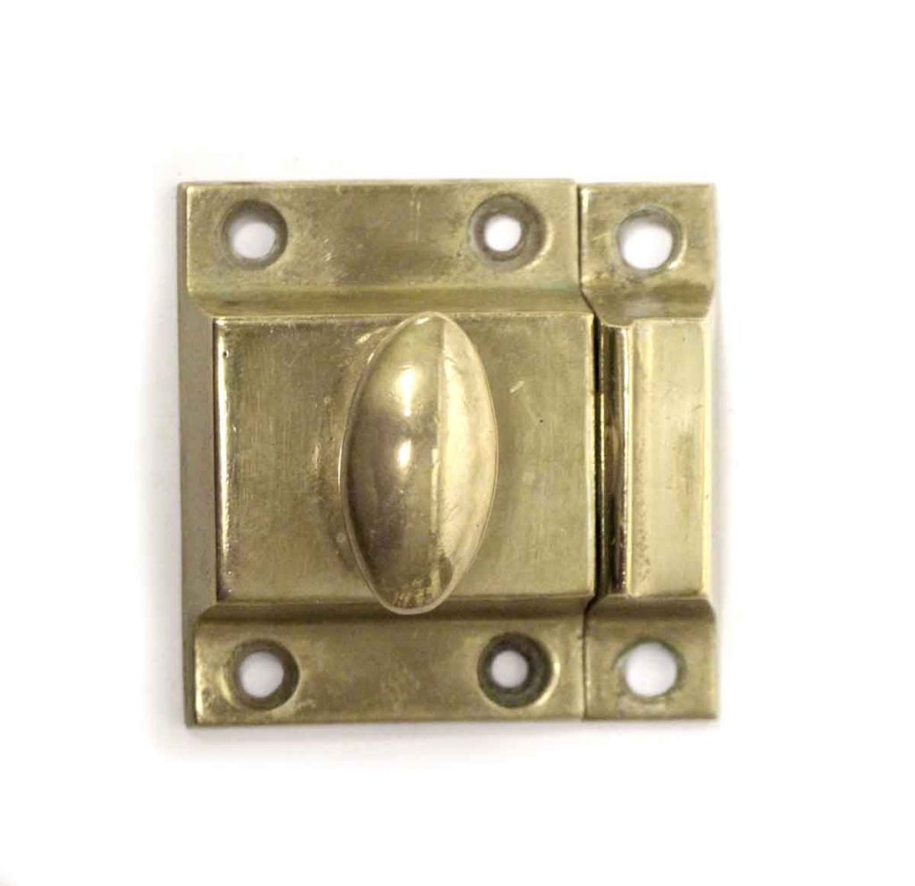 Vintage Plain Brass Cabinet Latch | Olde Good Things