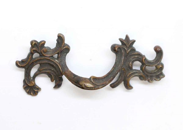Cabinet & Furniture Pulls - Antique French Provincial Bronze Bridge Drawer Pull
