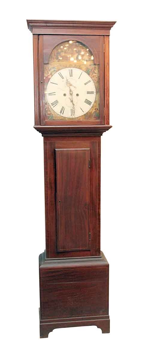 Clocks  - 1800s Scottish Wooden Grandfather Clock