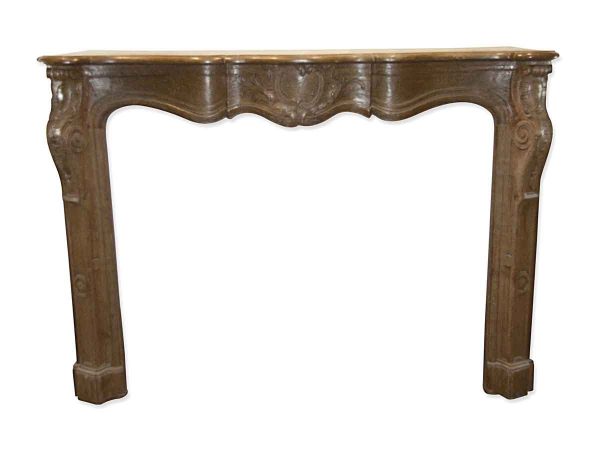 Danny Alessandro Mantels - Antique Hand Carved Oak French Provincial Mantel