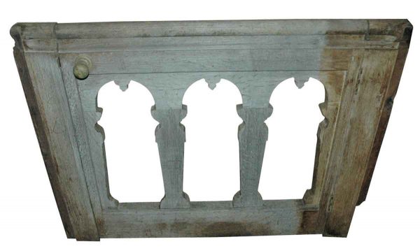 Flooring & Antique Wood - 18th Century Gothic Carved Oak Gate