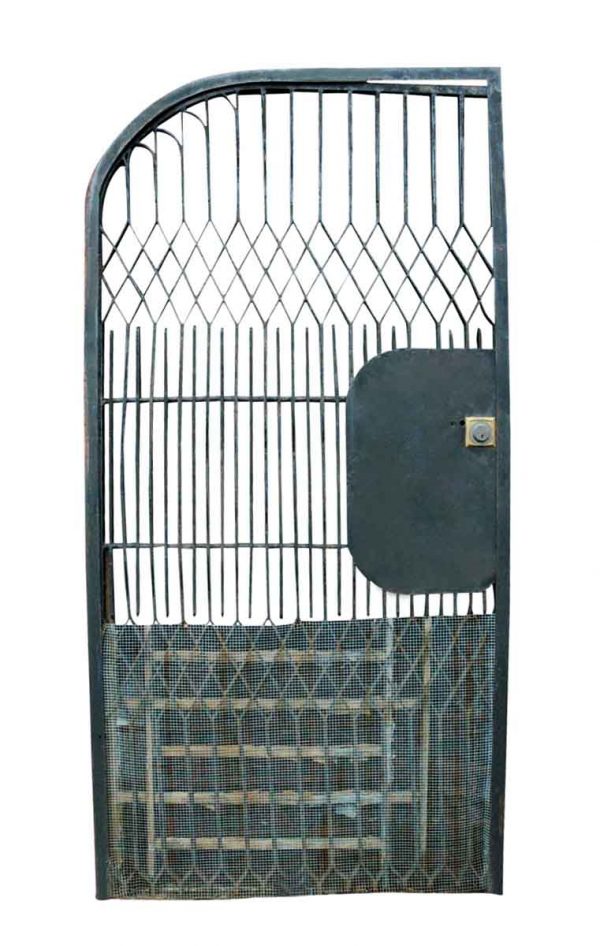 Gates - Wrought Iron Half Arched Gate Door 70 x 30