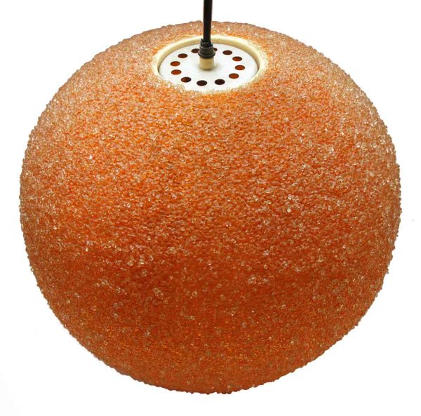 Globes - European Orange Arctic Ball Pendant Light