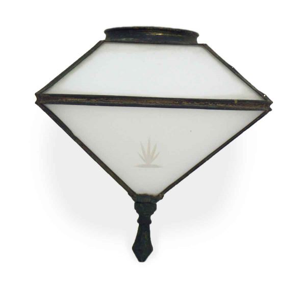 Globes & Shades - Exterior Ceiling Globe with Etched Glass