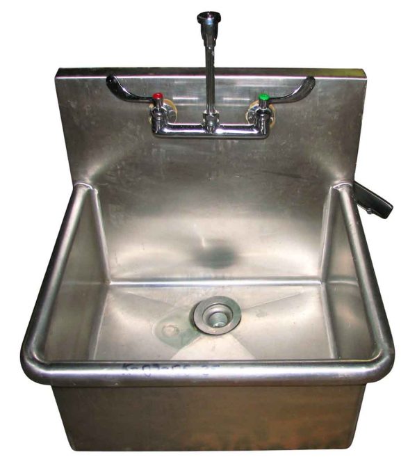 Kitchen - Reclaimed Stainless Steel Wall Mount Utility Sink