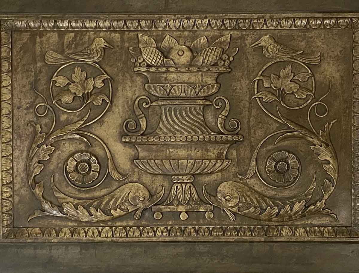 Decorative Bronze Panels from The NYC St. Regis Hotel | Olde Good Things