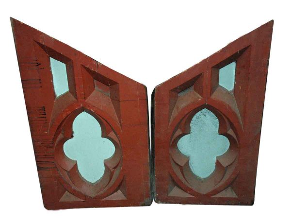 Religious Antiques - Antique Carved Gothic Wood from a Church