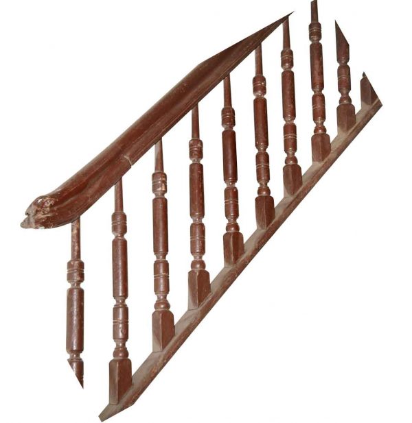 Staircase Elements - Reclaimed 167 in. Spindle Stair Railing