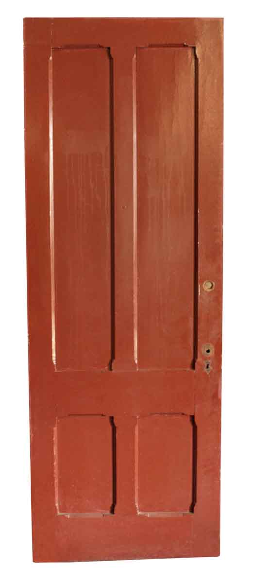 Standard Doors - Antique 4 Pane Gothic Mahogany Passage Door 95 x 33.5