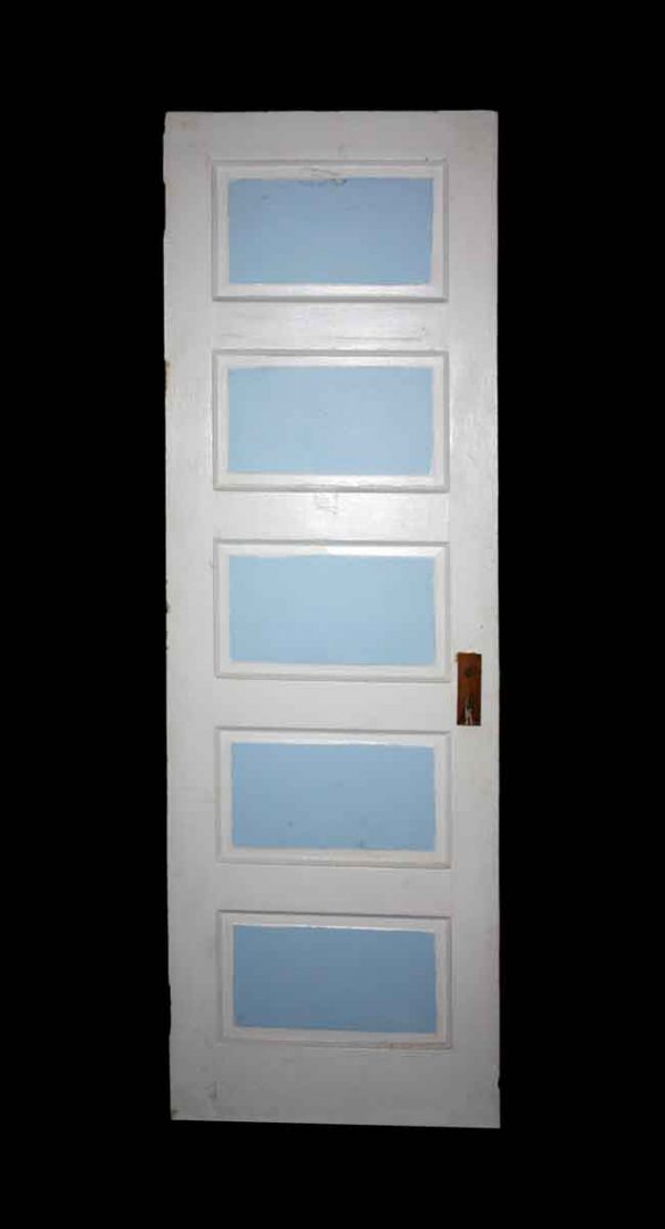 Standard Doors - Antique 5 Pane Wood Passage Door 82 x 27.5