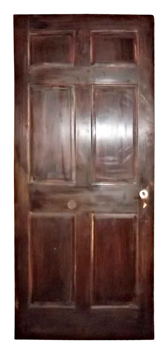 Standard Doors - Antique 6 Pane Wood Passage Door 81 x 35.75