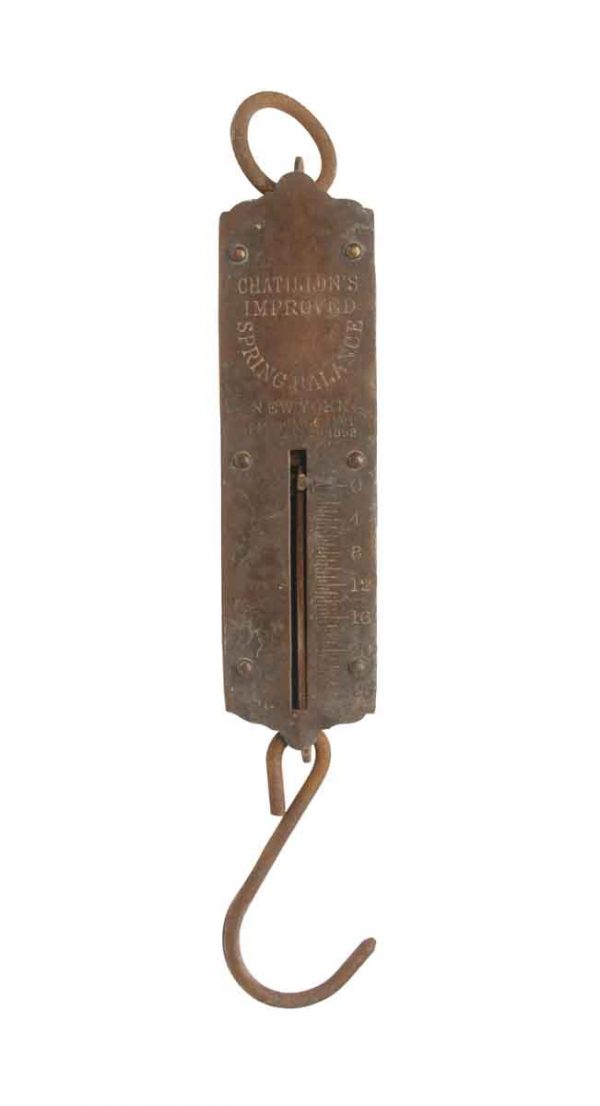 Tools - Antique Chatillon Steel Spring Balance