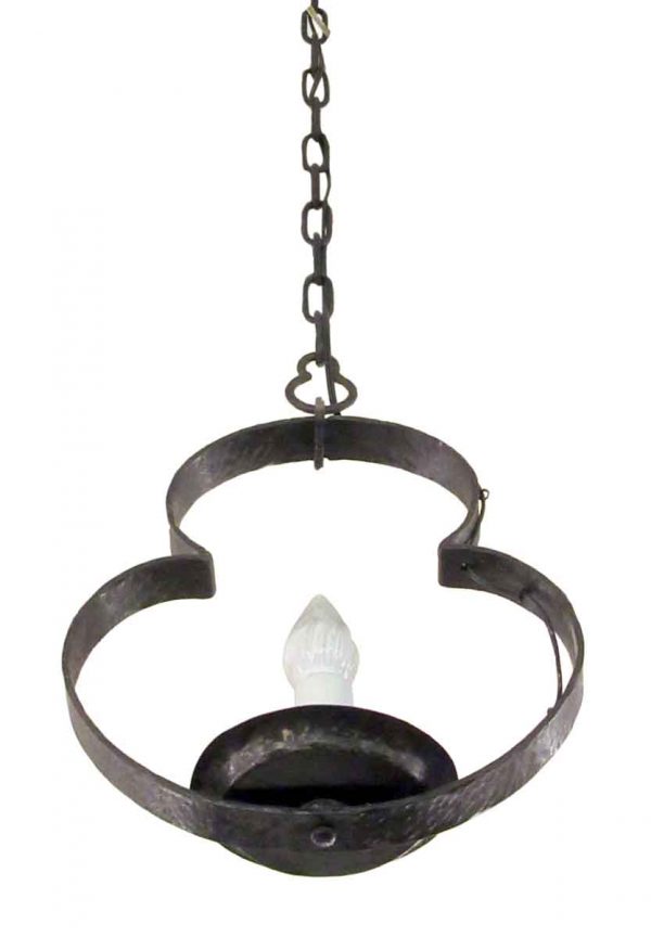Up Lights - Hand Pounded Iron Pendent Light