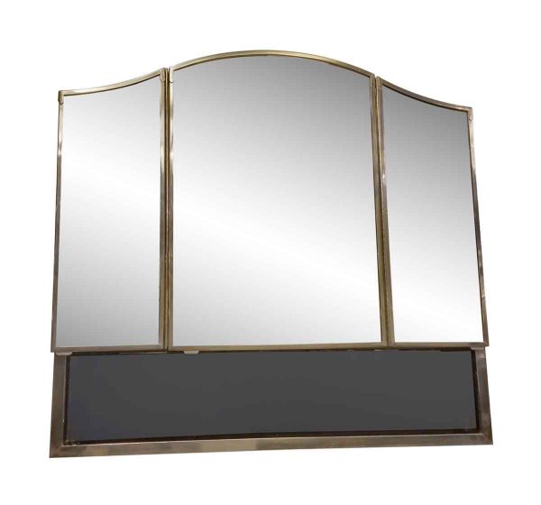 Waldorf Astoria - Waldorf Astoria Art Deco Mirror & Nickel Medicine Cabinet