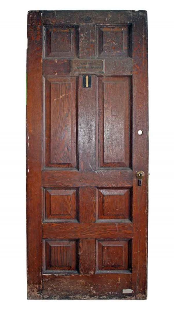 Commercial Doors - Antique 8 Pane Commercial Door 83 x 33.75