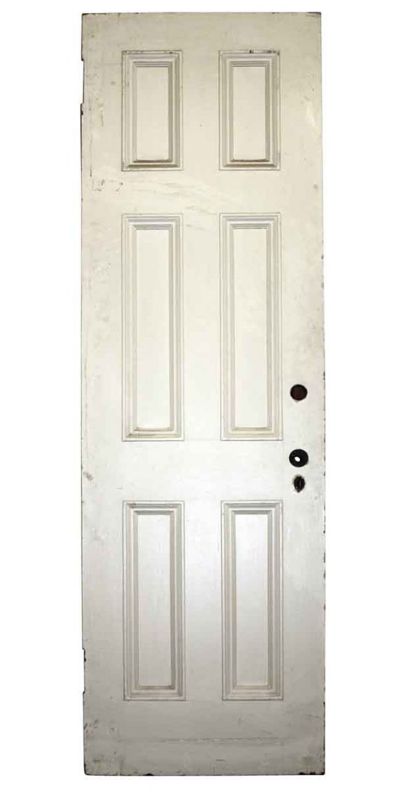 Commercial Doors - Vintage 6 Pane Wood Apartment Door 87.25 x 26