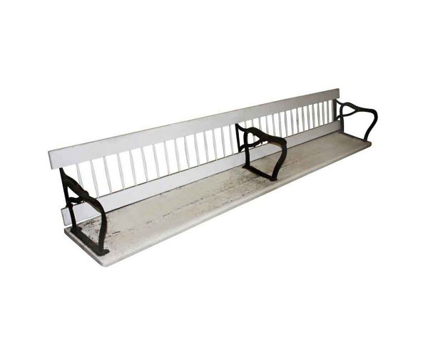 Commercial Furniture - Reclaimed 9 ft Wood Early Train Bench