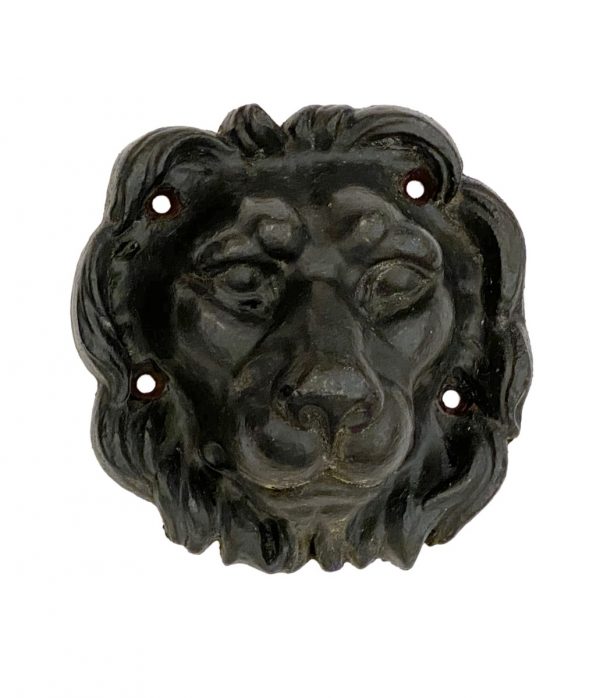 Decorative Metal - Antique Cast Iron Lion Head Wall Art