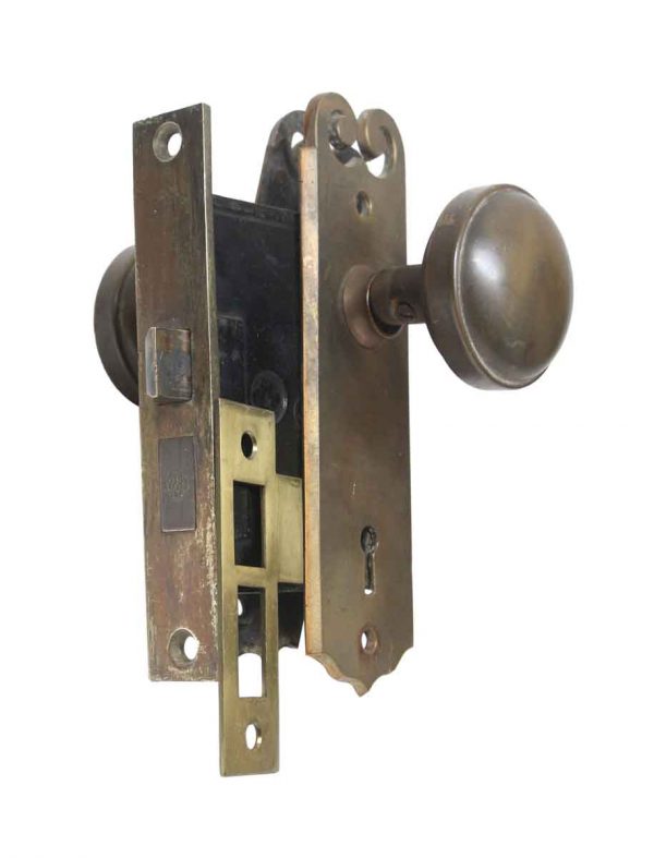 Door Knob Sets - Bronze & Cast Iron Door Knob and Lock Set