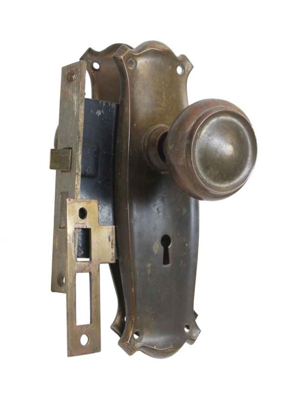 Door Knob Sets - Classic Brass & Cast Iron Door Knob Set
