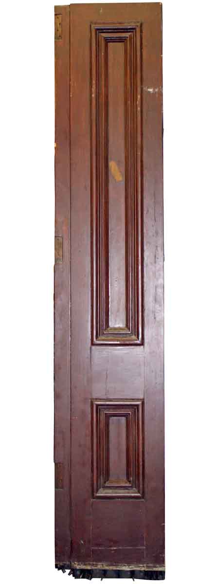 Entry Doors - Antique 2 Pane Side Panel Entry Door 98.5 x 19